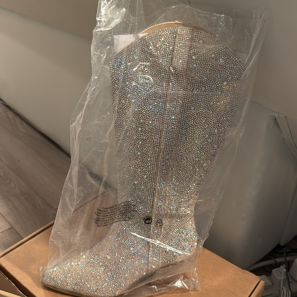 Matisse Silver Heeled Boots